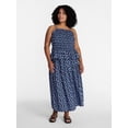 thumbnail image 2 of Time and Tru Women’s Tiered Maxi Skirt, Sizes XS-XXXL, 2 of 6