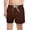 1-Brown395, variant on Kiijoy Boys Compression Liner Athletic Shorts Beach Quick Dry Sports Shorts, Sizes 2-14