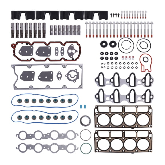 LOUVEROLA AFM Lifter Replacement Kit Head Gasket Set, Head Bolts Lifters Guides For GM 5.3