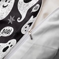thumbnail image 3 of Move Over Cartoon Duvet Cover Set Queen Black White Kids Bedding Sets Cute Ghosts Pattern Microfiber No Filling, 3 of 6