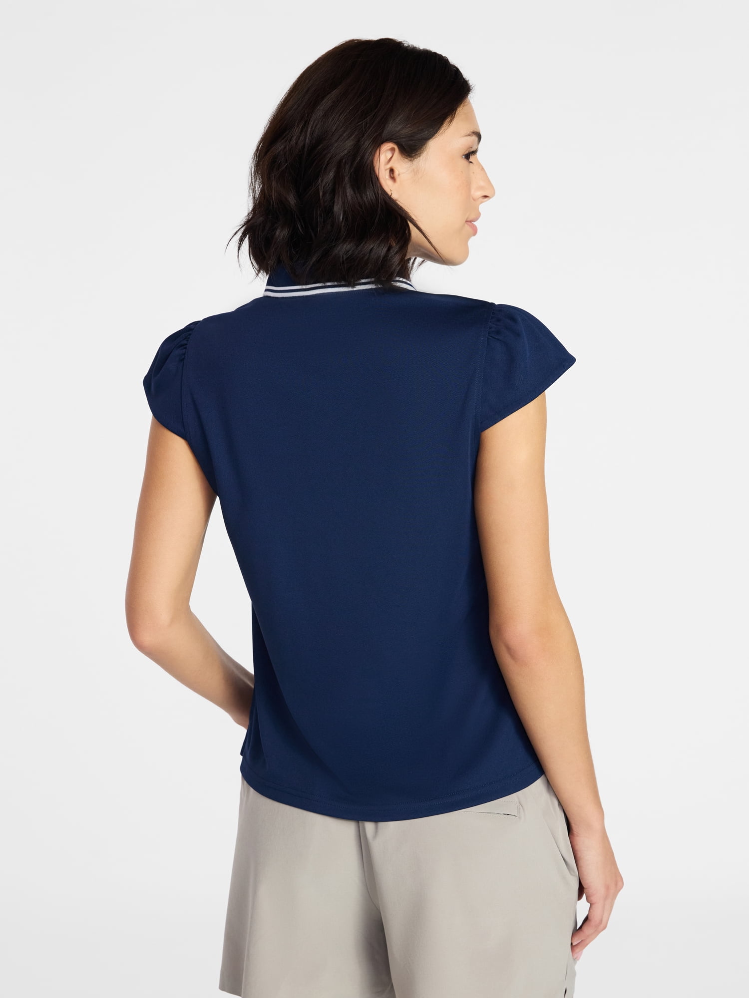 Avia Women's Golf Polo with Short Sleeves, Sizes XS-XXXL