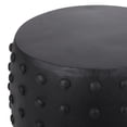 thumbnail image 5 of Lintz Lightweight Concrete Outdoor Side Table, Matte Black, 5 of 6