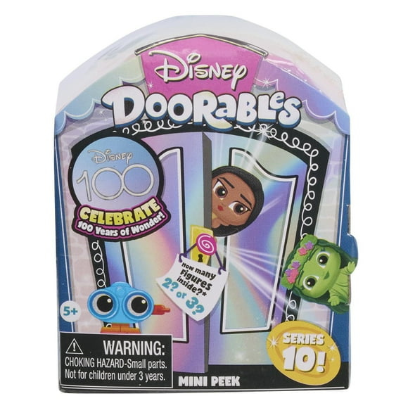 Disney Doorables NEW Mini Peek Series 10, Collectible Blind Bag Figures, Styles May Vary, Disney Doorables Mini Peek Series 10