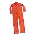 thumbnail image 3 of Disfraz de prisionero para Halloween, novedad para hombre, traje de cuerpo entero, uniforme de cárcel. L, 3 of 9