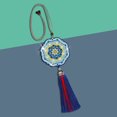 thumbnail image 1 of Cuadros Decorativos Diy diamante pintura colgante adornos colgantes 5d mandala llavero (gj058) Wdftyju embutido en tela, 1 of 9