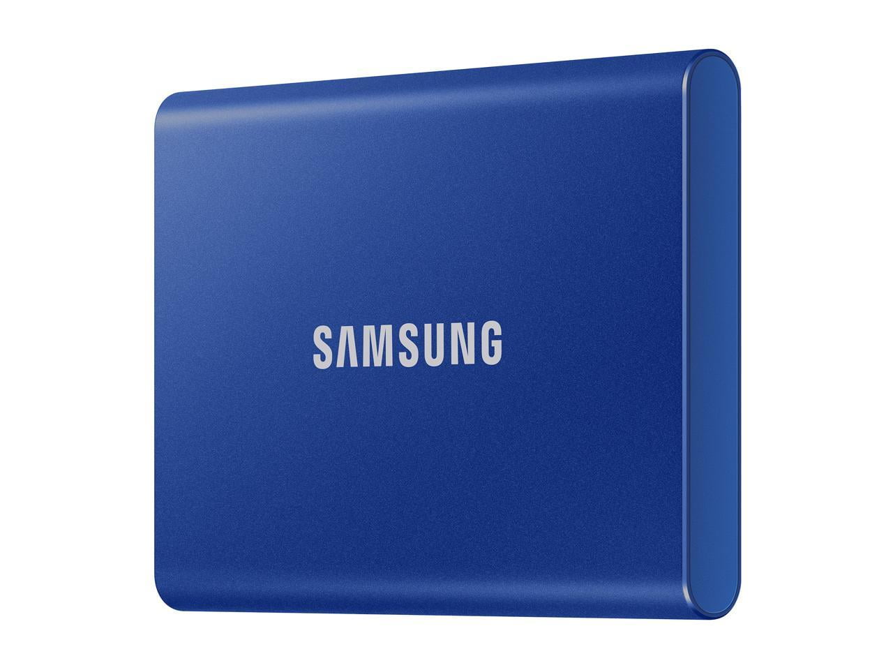 Samsung - T7 2TB External USB 3.2 Gen 2 Portable SSD with Hardware Encryption MU-PC2T0H/AM