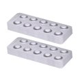 thumbnail image 1 of Water analysis test tablets chlorine/pH value, 100 pieces, 1 of 3