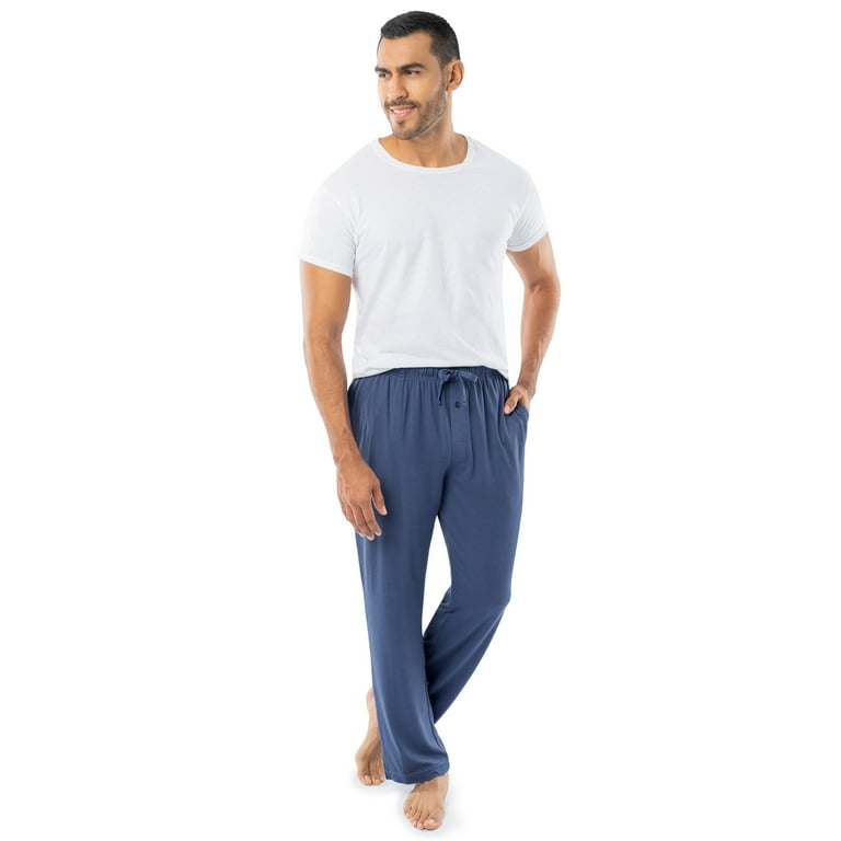 Fruit of the loom men's and big men's beyondsoft knit pajama pan hotsell