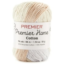 Premier Home Cotton Multi Yarn-Cream Stripe