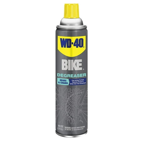 WD-40 BIKE Chain Cleaner & Degreaser, 10 OZ, Foaming action clings to bike surfaces to deeply penetrate and quickly remove stubborn grease and grime from bike.., By WD40 (Best Product To Remove Grease From Kitchen Cabinets)