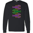 thumbnail image 3 of Inktastic Mardi Gras Celebration Funny Crawfish Long Sleeve T-Shirt, 3 of 5