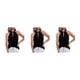 thumbnail image 2 of Blusa sin mangas para mujer Qarigey suéter informal cuello de lazo Top de verano Negro SG 3Conjunto, 2 of 6