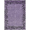 thumbnail image 2 of Addison Rugs Chantille Indoor/Outdoor Transitional Animal Skin Purple Washable Rectangle Rug, 8' x 10', 2 of 6