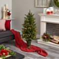 thumbnail image 3 of Nearly Natural 5369 4 ft. Christmas Tree with Urn & Clear Lights, 3 of 5