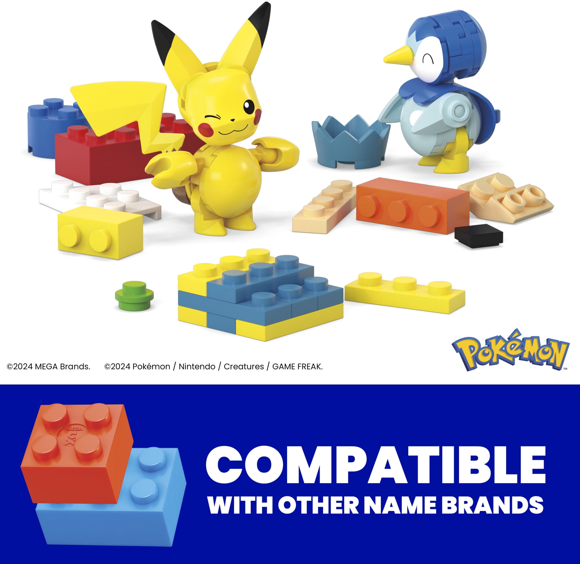 Mega Bloks - Pokemon Holiday Calendar, 202 Piece Building Toy Set