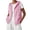 Pink, variant on Womens Lightweight Hooded Vest Sleeveless Full Zip-Up Hoodie Drawstring Sweatshirt with Pockets Casual Sweatshirt Waistcoat