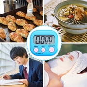1PCS Multi-Functional Timer Magnetic Backing,Large Screen Count & Countdown Digital Electronic Timer,Used for kitchen,Study,Sports (White)