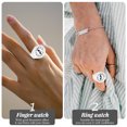 thumbnail image 4 of Decorative Finger Ring Stylish Ring Watch Finger Ring Decor Women Finger Watch, 4 of 5