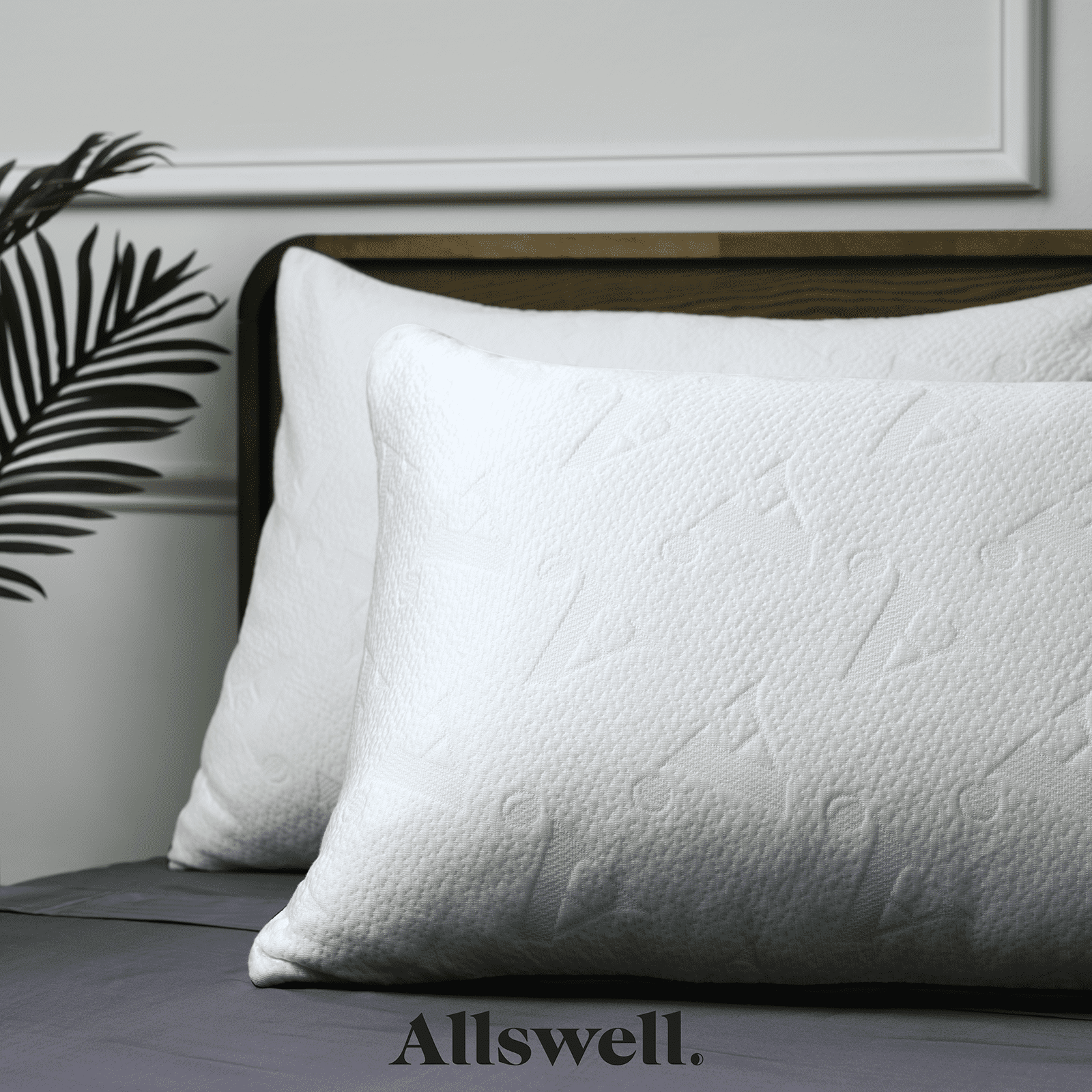 Allswell Ultimate Comfort Bed Pillow with Dual Function Fill, Standard/Queen