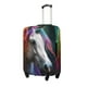 thumbnail image 1 of Balery Colorful Haired White Horse Funda de equipaje, fundas para maletas, elástica, lavable, protector de maletas, compatible con maletas de 18 a 32 pulgadas-Small, 1 of 7
