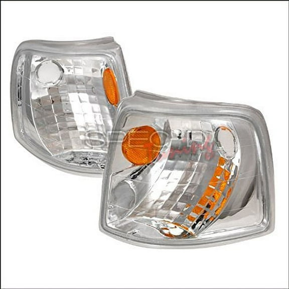 Spec-D Tuning Ford Ranger 1993 1994 1995 1996 1997 Turn Signal Corner Lights - Chrome V2