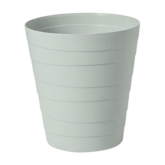 WNFJR Plastic Garbage Can for Small Spaces, Modern Bathroom Trash Can, Easy-Use Lidless Wastebasket, Slim Design Office Trash Bin