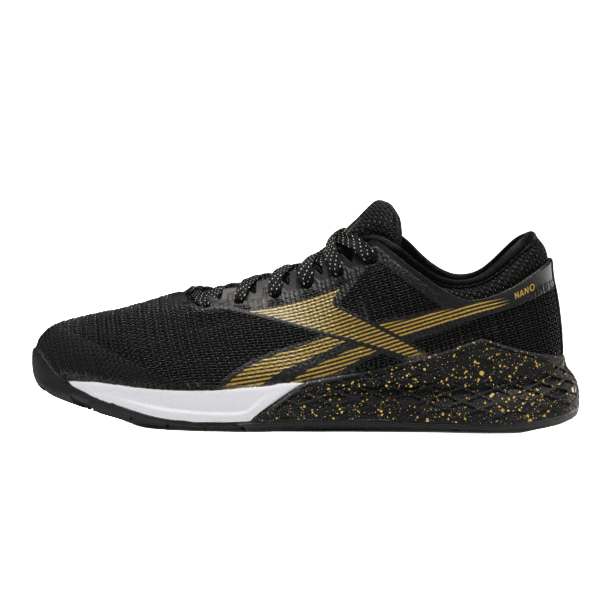 REEBOK MENS Crossfit Nano 9.0 "Black Matte Gold" FV4768 FV4768 from Stadium Goods