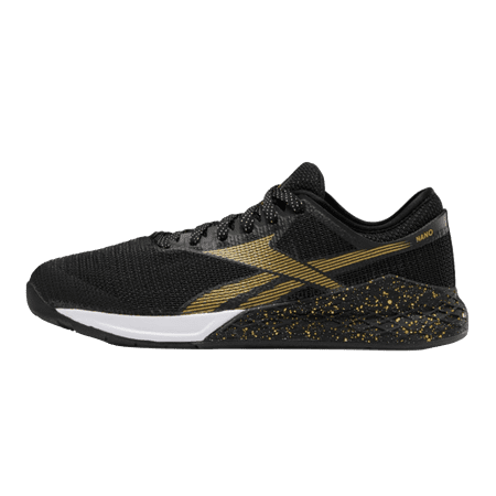 REEBOK MENS Crossfit Nano 9.0 "Black Matte Gold" FV4768 FV4768 from Stadium Goods