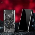 thumbnail image 4 of Rechargeable Watch Lighter For Men Dual Arc Striking Embossed-Eagle Design Ideal Holiday Present, 4 of 5