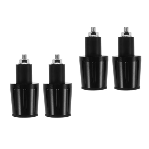 Raindrops Hemoton 2 Pairs Motorcycle Bar Ends Aluminum Handlebar End Caps Robust and Fashionable Grip Plugs Accessories