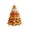 Oronge, variant on WEEEANT Halloween Fabric Tree with Ghost and Crescent Moon Topper, 12 in Quilted Tabletop Decoration for Spooky Holiday Party Layout