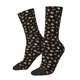 thumbnail image 1 of Balery Flower Pattern On Black Calcetas Largas con Estampado para Hombre y Mujer – Suaves y Transpirables, Talla Única (US 5-11), 1 of 6