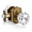 Antique Brass-Privacy, variant on Purple Crystal and Black Finish Dummy 2 Pack Door Knobs for Closet Bifold Hallway Doors