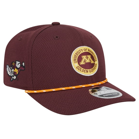 Men's New Era Maroon Minnesota Golden Gophers COOLERA 9SEVENTY Rope Stretch-Snap Hat