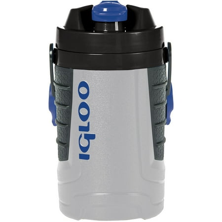 UPC: 0034223310851 | IGLOO Proformance 1 qt. Water Jug – Gray/Blue