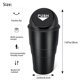 thumbnail image 2 of (Negro) Portavasos para vehículos automotrices Bote de basura Pequeño Mini Bote de basura Bote de basura para auto Bote de basura para auto Oficina Hogar oso de fresa Electrónica, 2 of 5