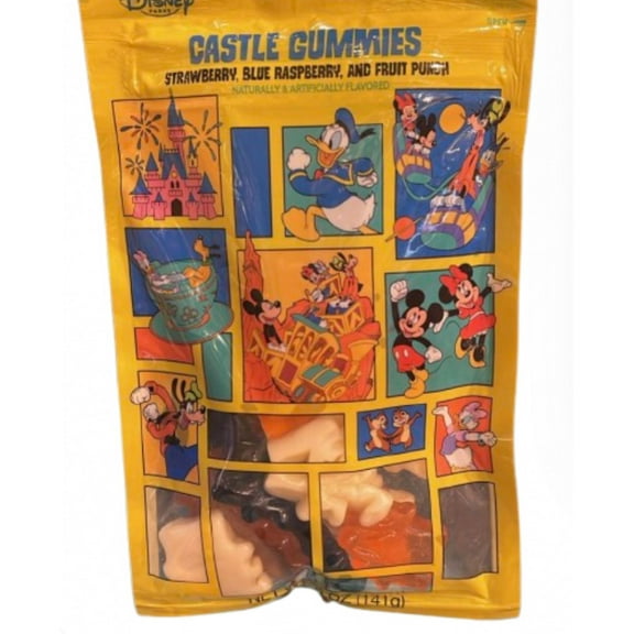 Disney Parks Castle Gummies Candy New with Tag