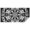 Black White Tie, variant on Colorful Rainbow Tie Dye Spiral Pattern Rectangle Tablecloth 60"x102",Waterproof Polyester Rectangle Table Cloth, Wipeable Spillproof Polyester Tablecloth for Dining, Camping, Indoor and Outdoor