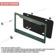 thumbnail image 3 of 2Packs License Plate Frames with Green and Orange Forest Pattern Includes Screws & Caps Full Accessories Included Size 6.3x12.2inch(16x31cm), 3 of 8