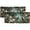 Pattern-1, variant on Peacock Kitchen Curtain Valances Teal Green Colorful Feather Blue Flower Plant Scenery Window Valance for Bedroom Bathroom Living Room Dining Room Valances Set 54 by 18 in, 2 Panel