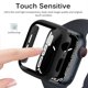 thumbnail image 3 of Compatible Apple Watch Series 3 38mm Case with Screen Protector Anti-Scratch Shockproof Hard PC and Tempered Glass Film Bumper Case for Apple Watch Series 3 Series 2 Series 1 38mm(Black), 3 of 5