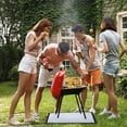 thumbnail image 4 of TIMIFIS Refractory Materials Large Under Grill Mat,Bbq Floor Mats, Board Patio Protector Mat, Oil Proof,Barbecue Fire Mat,Easy to Clean Bbq Protector for Board and Patios Camping & Hiking, 4 of 7