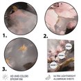 thumbnail image 3 of Designart "Cherry Blossom Blushing in Pink" Tree Cherry Blossom Metal Wall Decor, 3 of 5