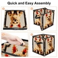 thumbnail image 4 of Pixel Dog Large Capacity Foldable Cube Organizer with Handle, 10.8"x10.5"x10.6" - Storage Containers Organizer Bins, 4 of 6