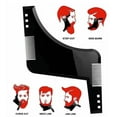 thumbnail image 2 of Plastic Beard Comb Beard Hair Comb (One Size, 2, Count), 2 of 5