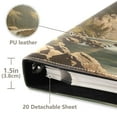 thumbnail image 3 of FORMRS 3 Ring Photo Album 4"x6" Self Adhesive Large Capacity PU Leather Cover, Snow Mountains, 3 of 8