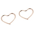 thumbnail image 1 of Pendientes hipoalergénicos de aro con forma de corazón de amor, pendientes para piercing de oreja, regalo Oro Hugo Pendientes de aro con forma de corazón, 1 of 10