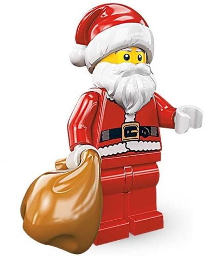 LEGO Santa Claus with Sack Minifigure Xmas Christmas 