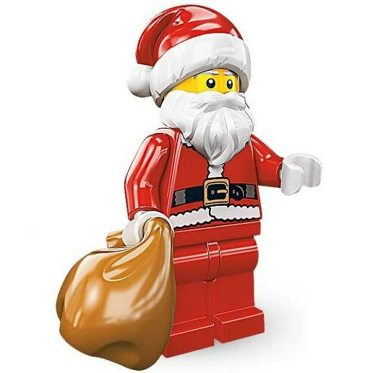 LEGO SERIES SANTA CLAUS MINIFIG Christmas minifigure 8833 - Walmart.com