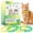 Green & Yellow, variant on Cat Fl-ea Collar & Kittens 12 Weeks+, Adjustable Soft Waterproof Cat Collar, Create a Pest-Resistant Barrier for Your Cats - Green & Yellow